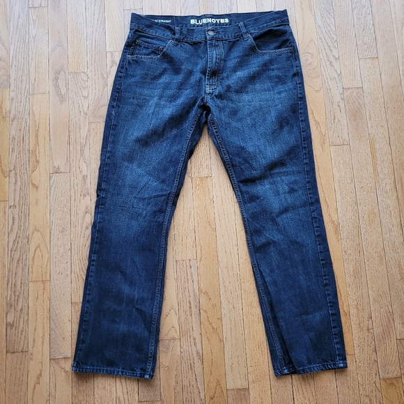 Bluenotes Brodie Slim Straight Blue Denim Jeans Men's 38 x 32 - Picture 2 of 12